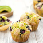 Family Friendly Recipes Blueberry avocado muffins
